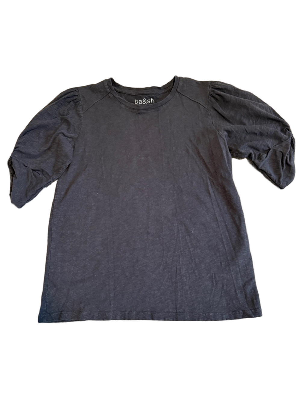 Ba&sh charcoal knit top sz 0